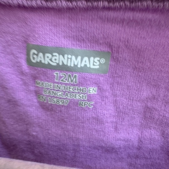 Garanimals 12M Girls Mommy’s Little Mermaid Tank Top Bodysuit Onesie - Picture 3 of 5